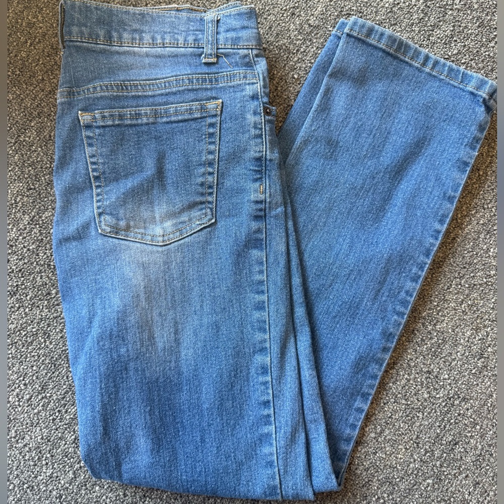 Girls True Craft Size 14 Classic Blue Denim Jeans Straight Leg